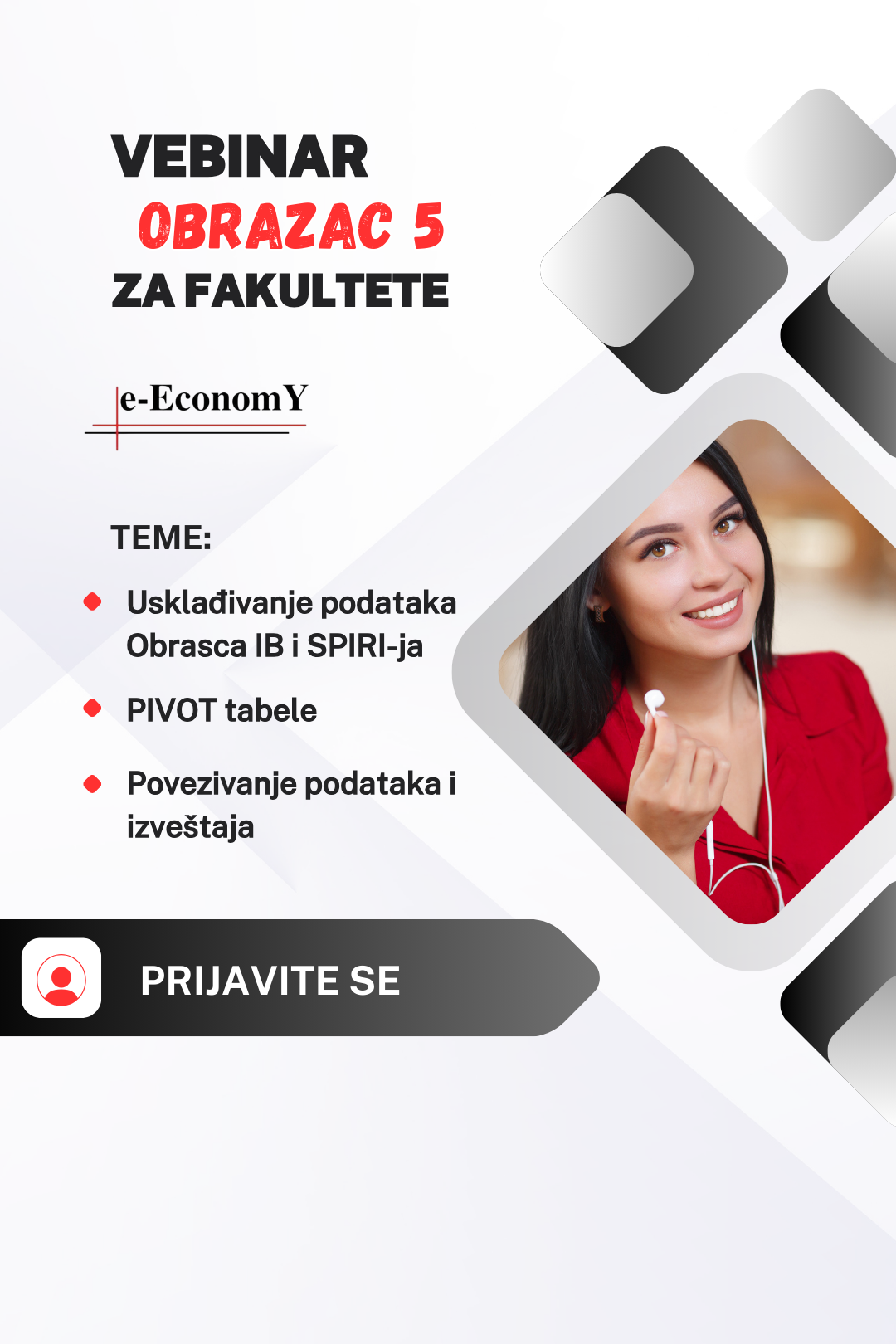 vebinar obrazac 5 namenjen fakultetima